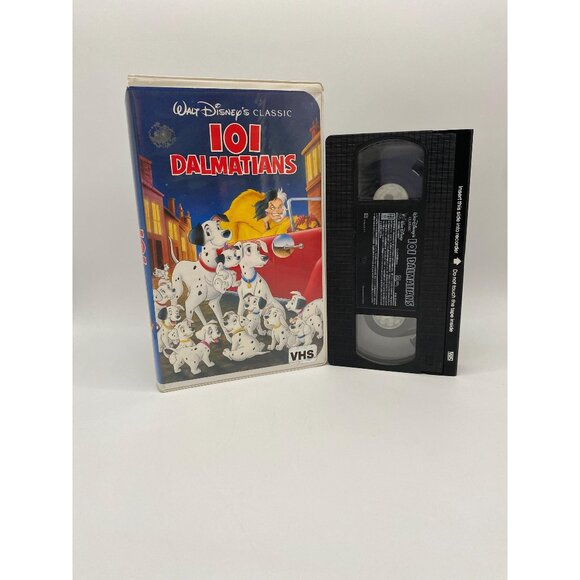 Disney's The Classics 101 Dalmatians Animated VHS Movie - Picture 1 of 4